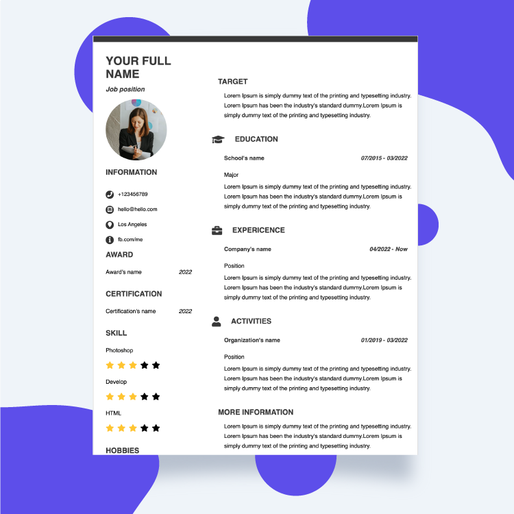 Resume Template 2