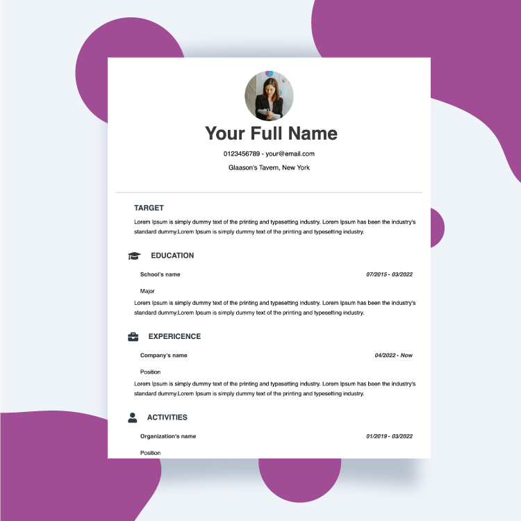 Resume Template 3